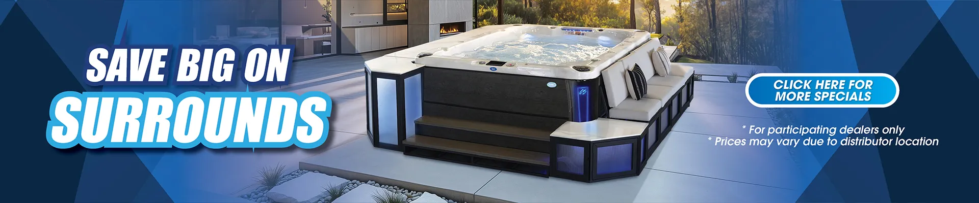 Calspas hot tub being used in a family setting - Edmonton