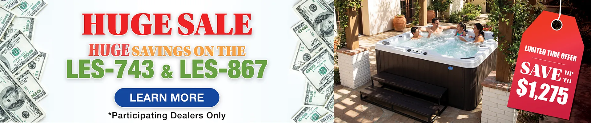 Calspas hot tub being used in a family setting - Edmonton